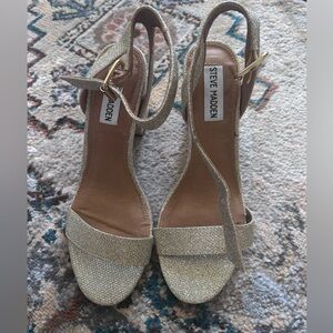 Steve Madden glitter heels size 6.5